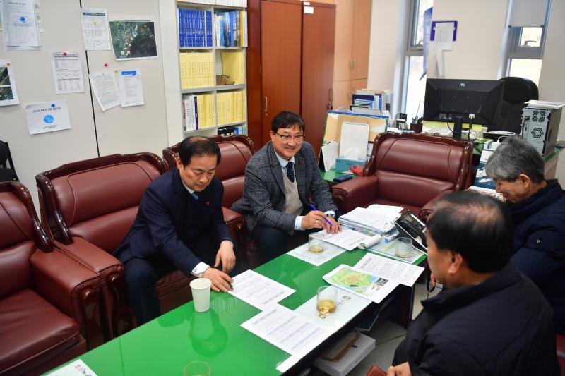 김규성, 서남용 의원, 분뇨 수거비 인상 관련 간담회 가져